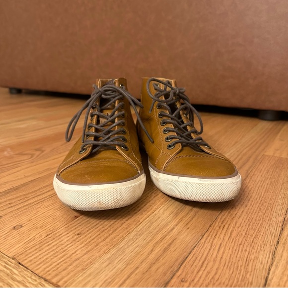 Coach Leather men’s sneakers size 9 - Picture 3 of 10